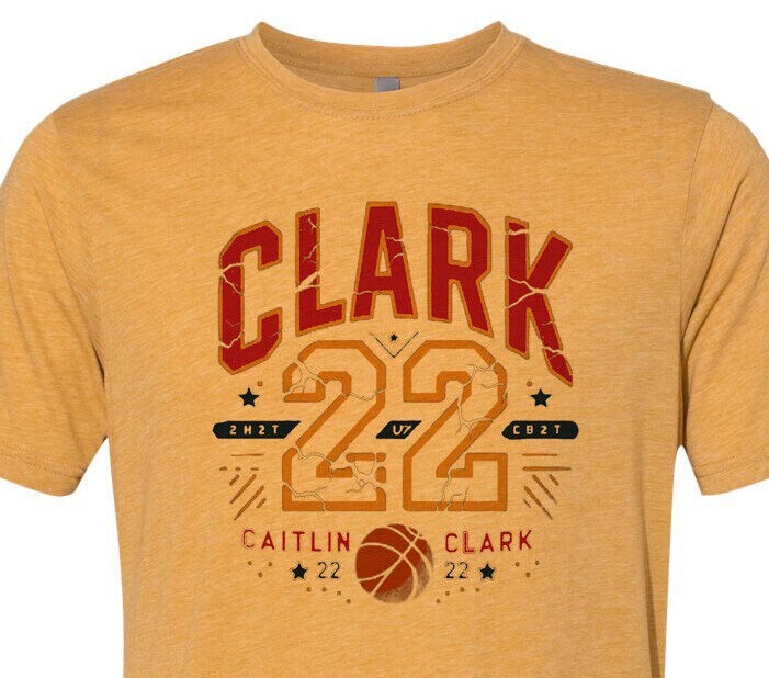 Indiana Fever – Caitlin Clark – 22 – WNBA – Goat – Top Seller – Distressed
