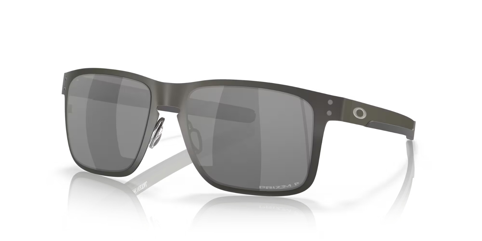 Oakley Sunglasses Holbrook Metal OO4123-0655 Gunmetal / PRIZM Black POLARIZED