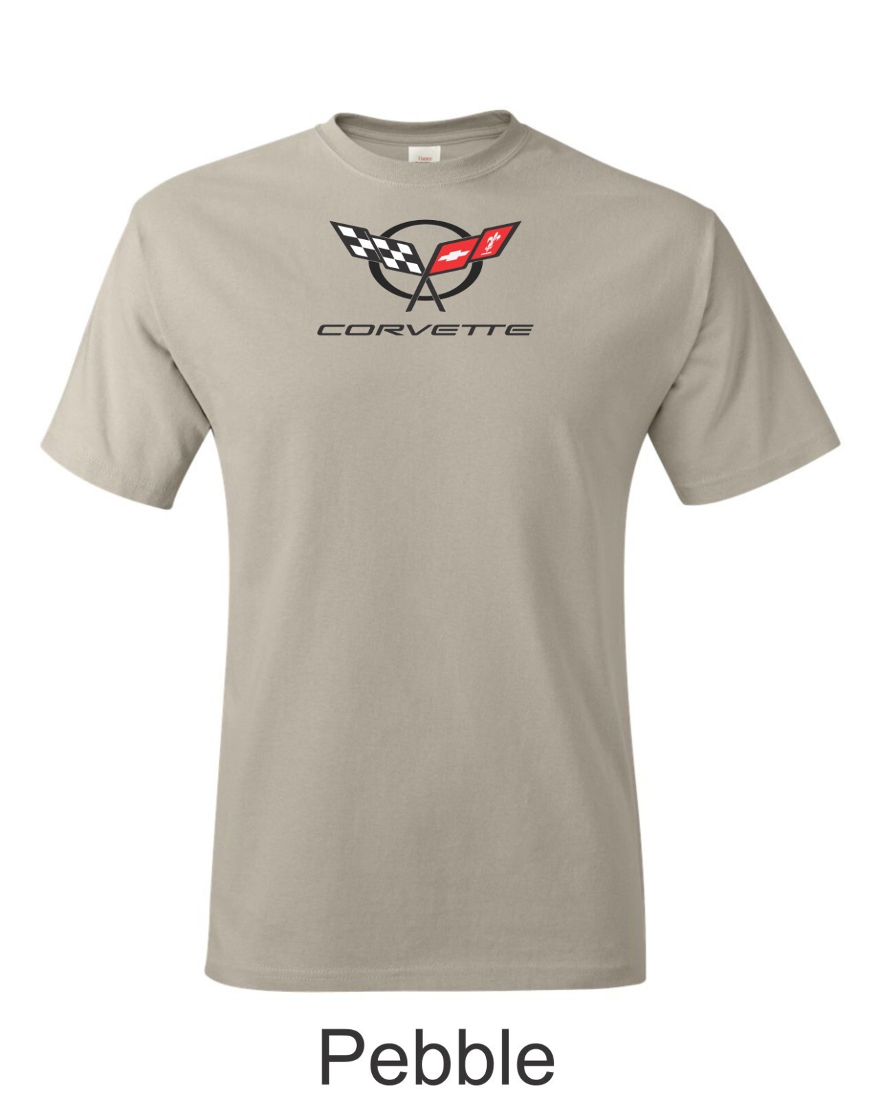 Vintage C5 Corvette Emblem Printed on Men’s Shirt. FREE SHIPPING !!!
