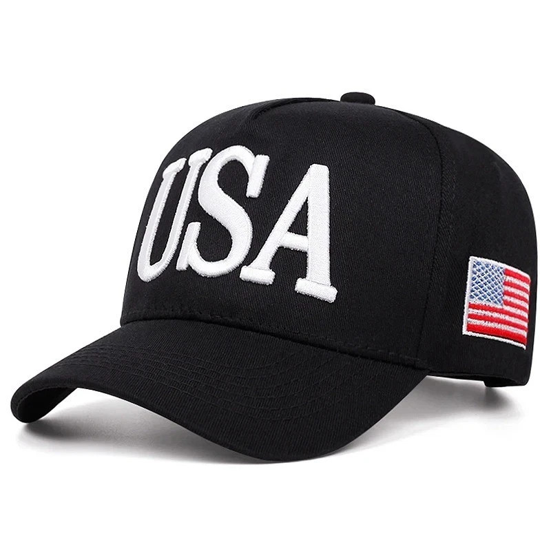 USA Donald Trump America Hat Cap Flag 45 – 47 Men Strapback Logo President New**