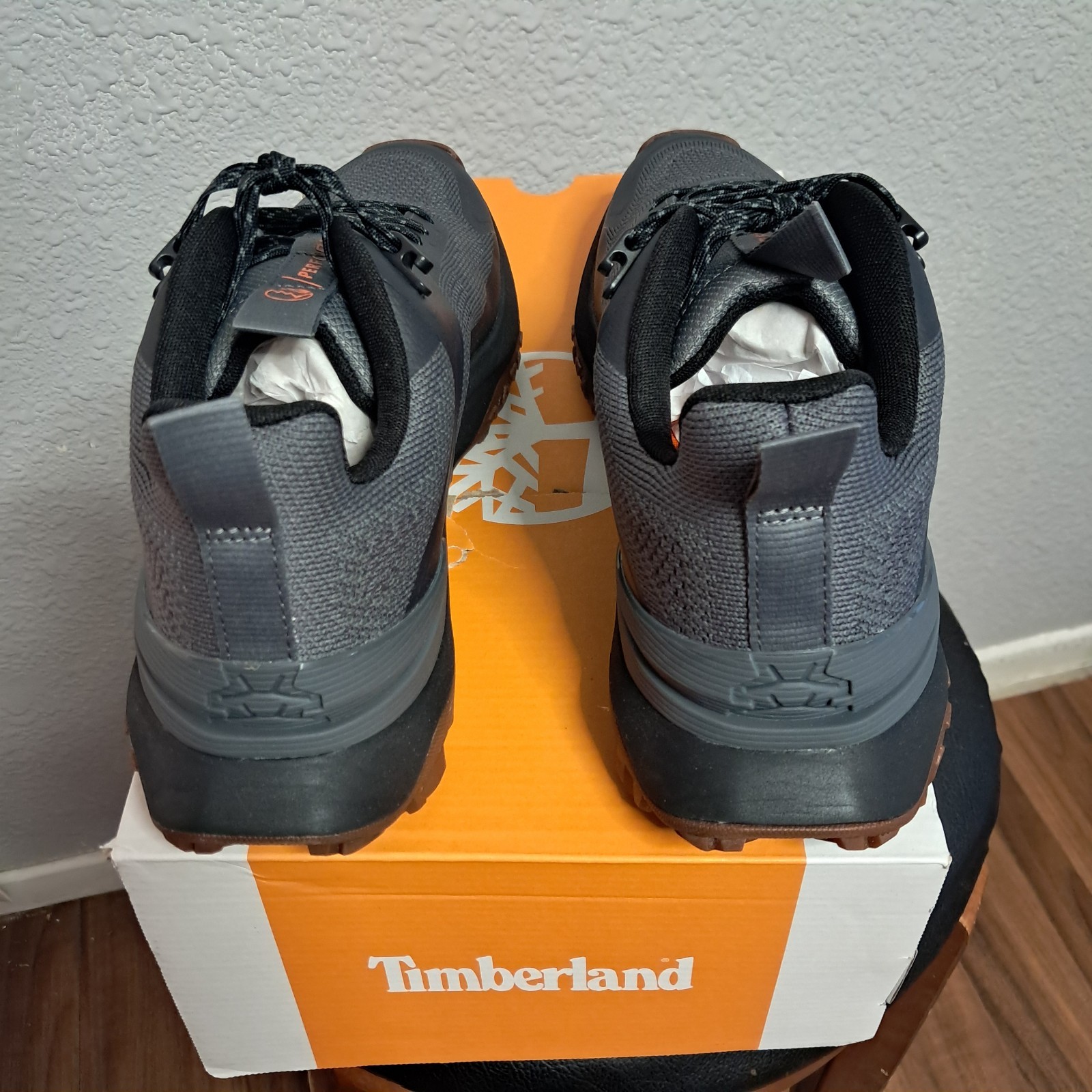 Timberland Motion Access Low Lace Sneaker Medium Grey Knit Men’s 9.5 A6DJK-EX6