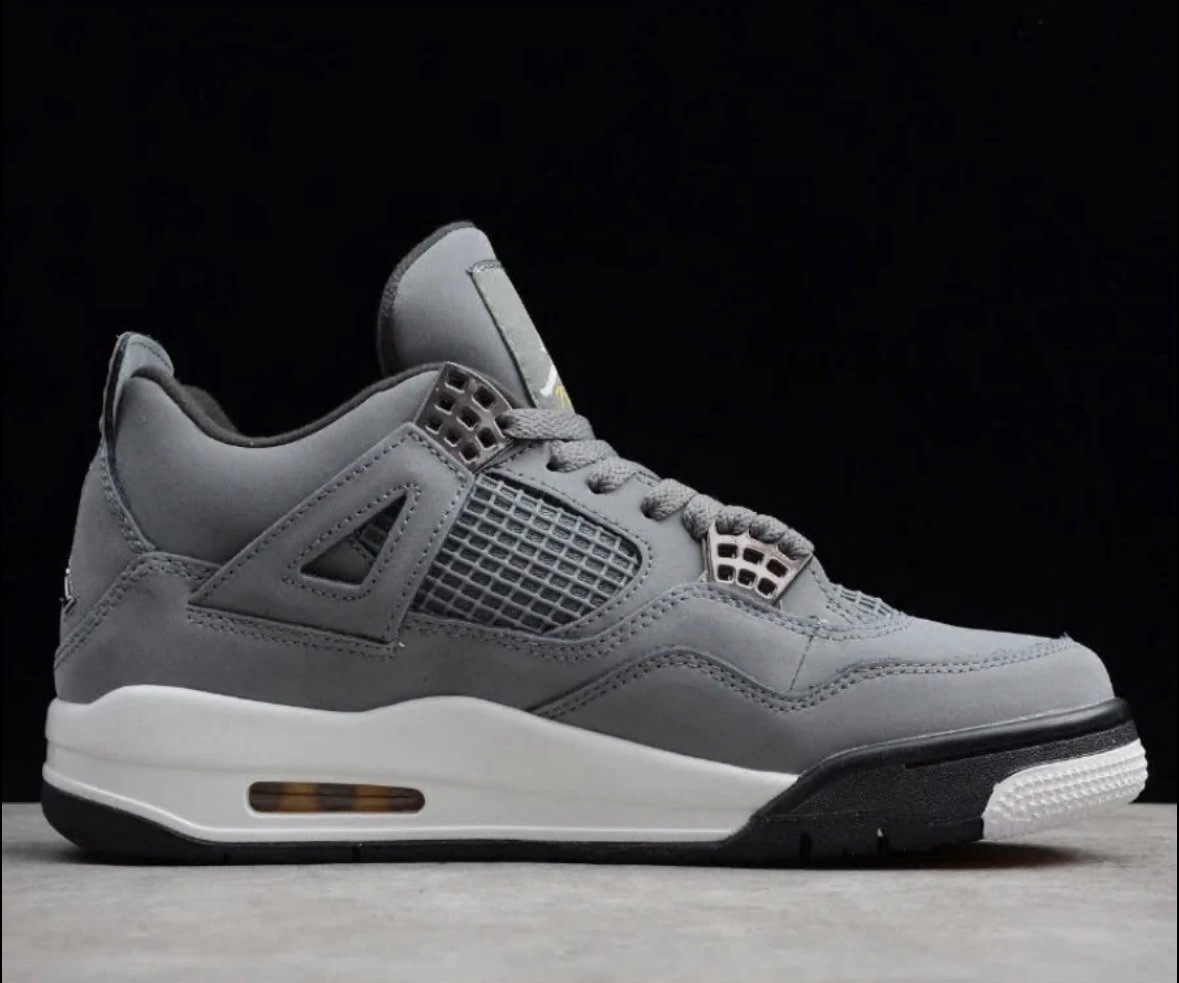 Jordan 4 “Cool Grey” Retro Basketball Shoes Men’s Mid Top US Size 11