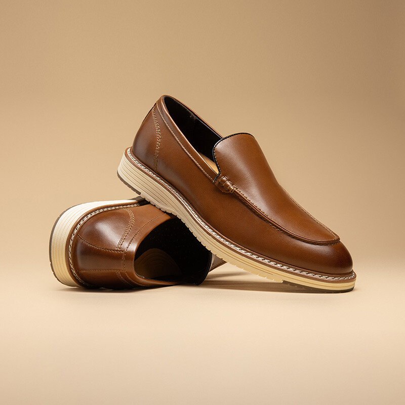 Men’s Dress Slip-on Classic Loafers Formal Business Shoes Size 7-13