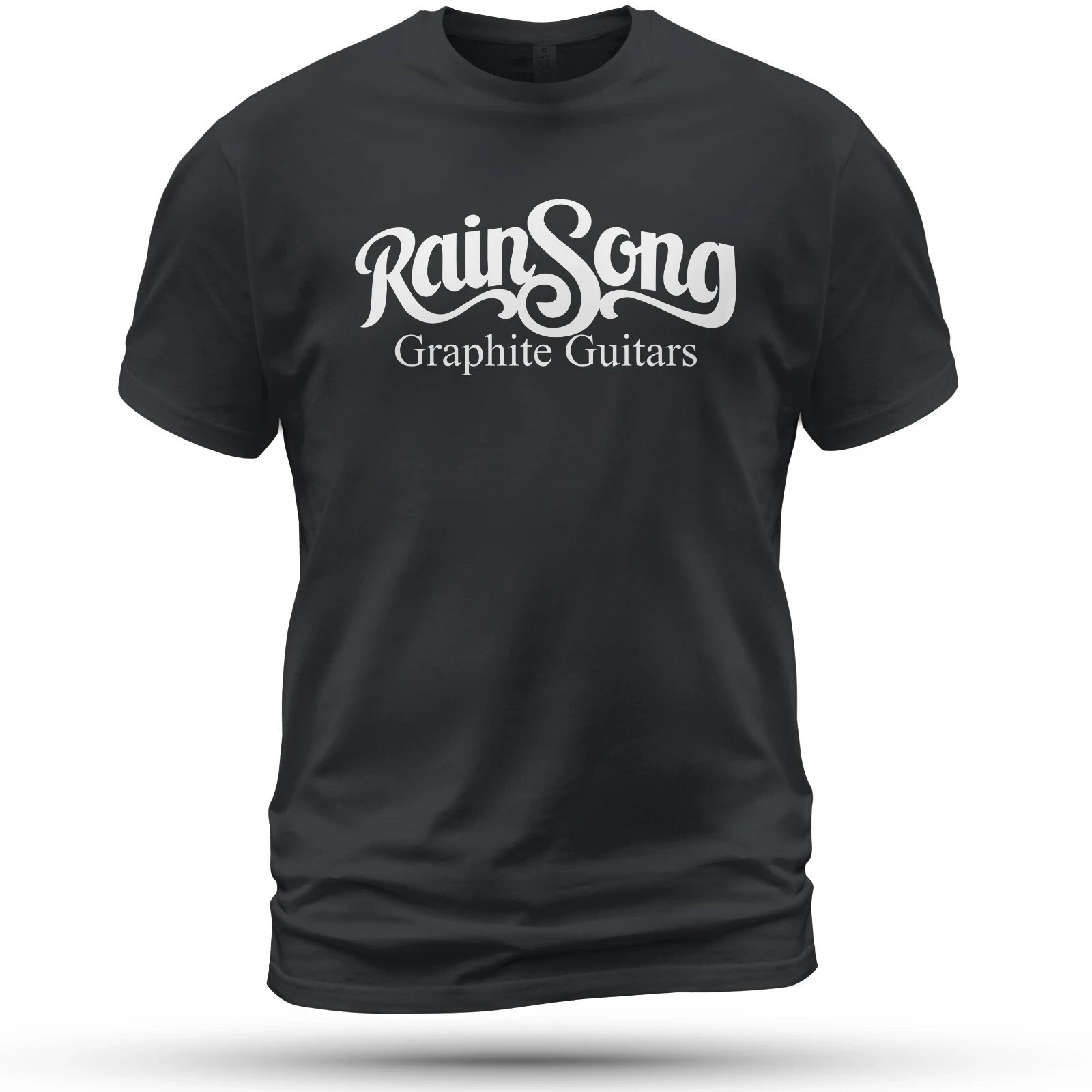 NEW RainSong Guitars Logo T-Shirt Cotton Size S-5XL