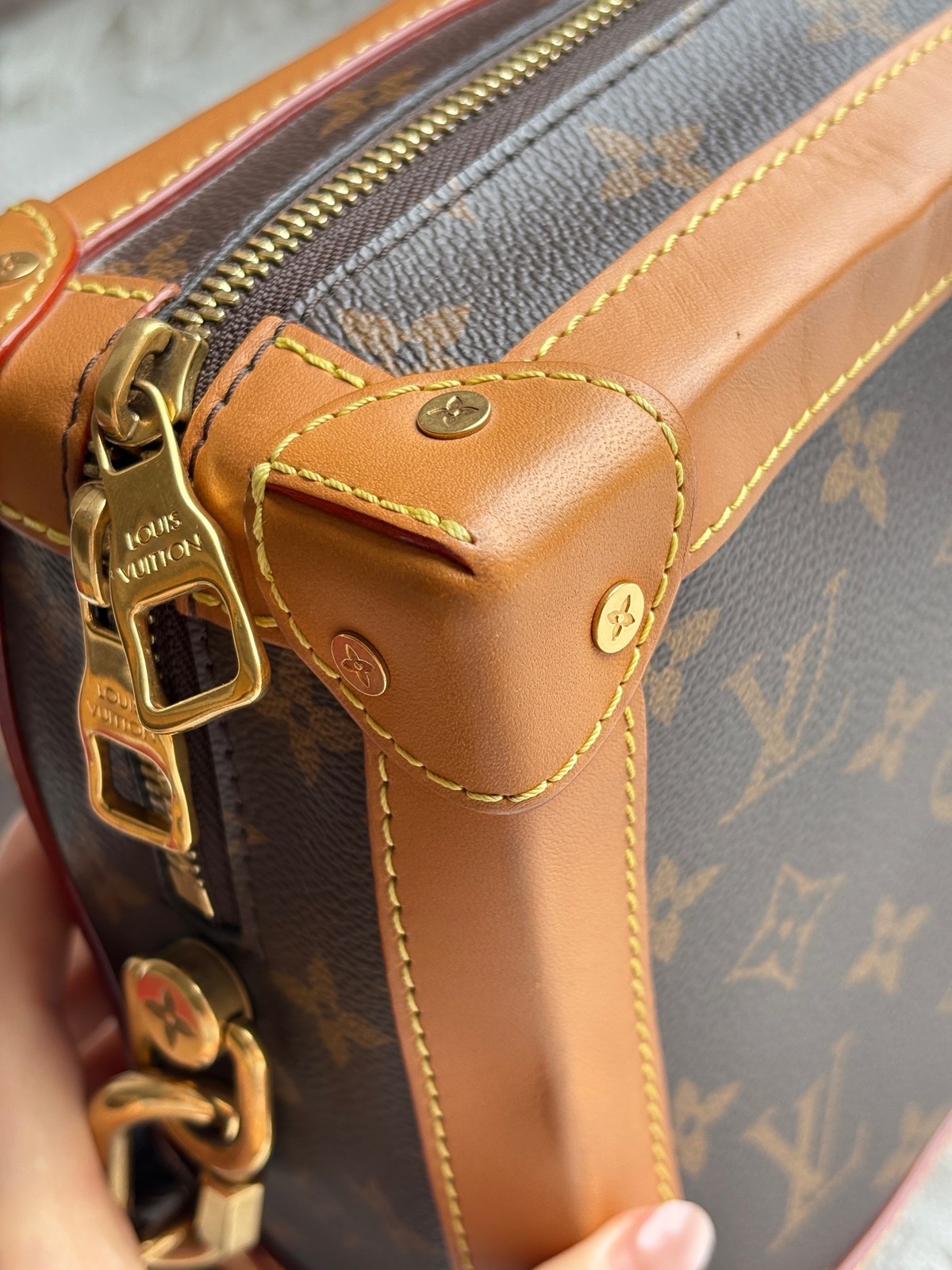 Louis Vuitton Pre-Owned Authentic Box Clutch Free Tracked Shipping