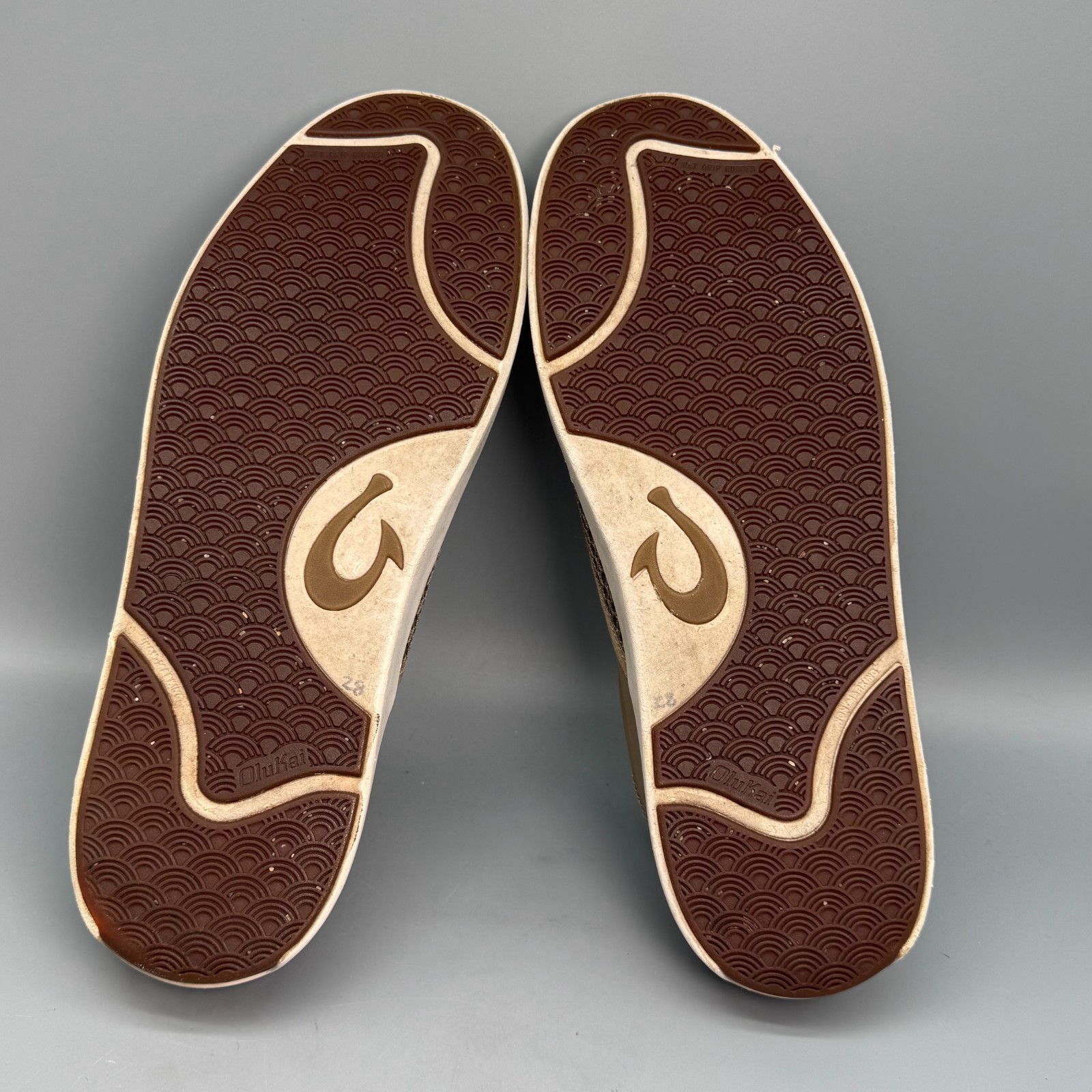 Olukai Lae‘ahi Mens 12 Clay Brown Breathable Lightweight Slip-On Casual Sneakers