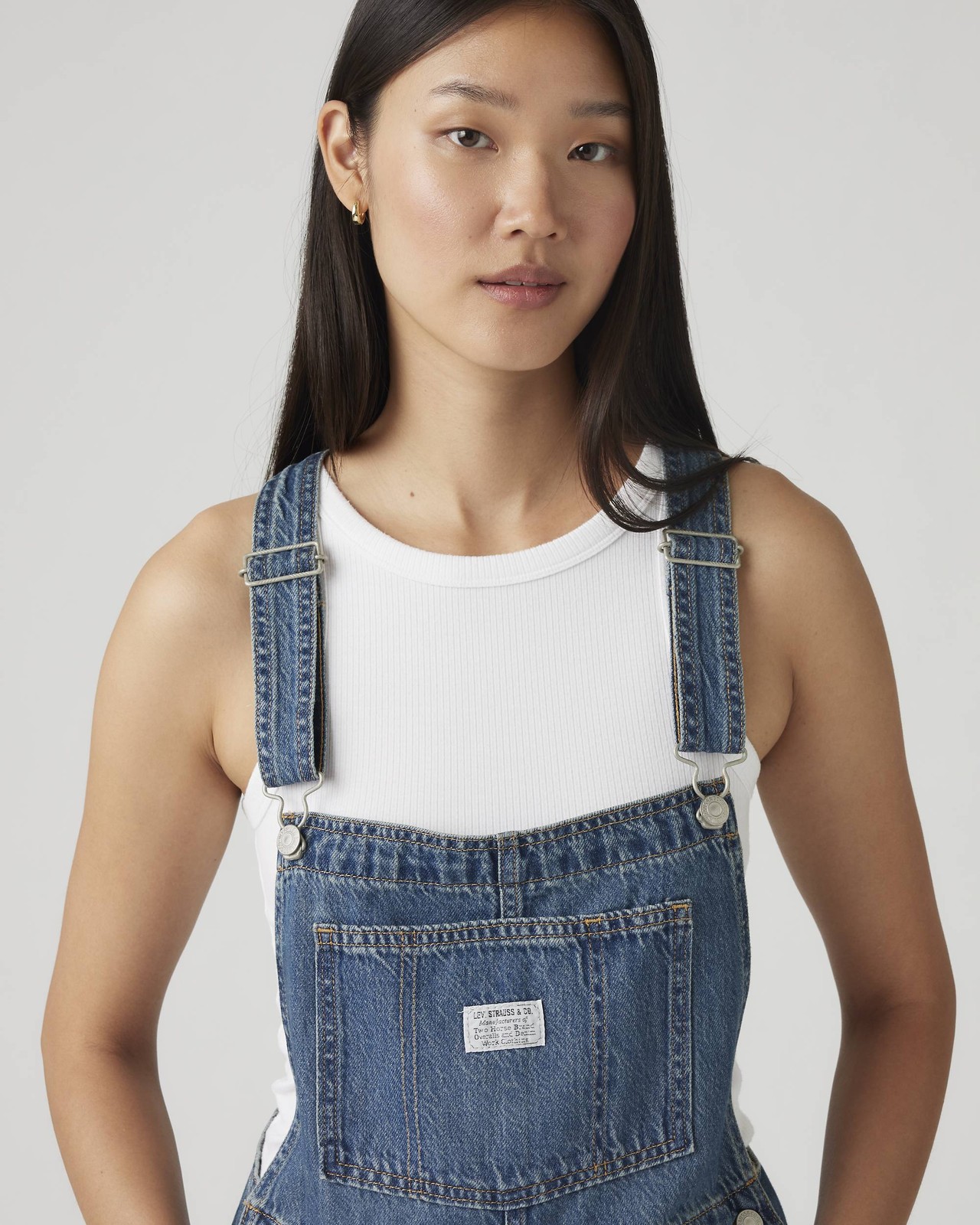 Levi Vintage Women’s Lightweight Shortalls