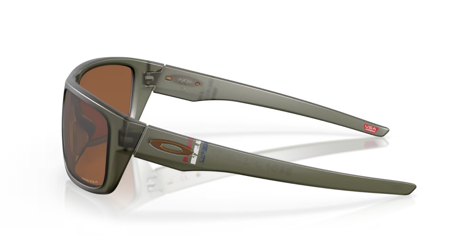 Oakley Sunglasses Drop Point Uncle Sam OO9367-1960 Matte Olive PRIZM Tungsten