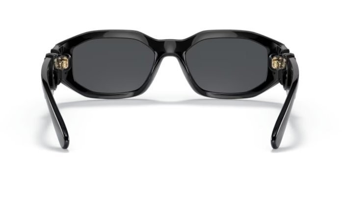 VERSACE VE4361 536087 53mm Black Dark Grey Men’s Sunglasses