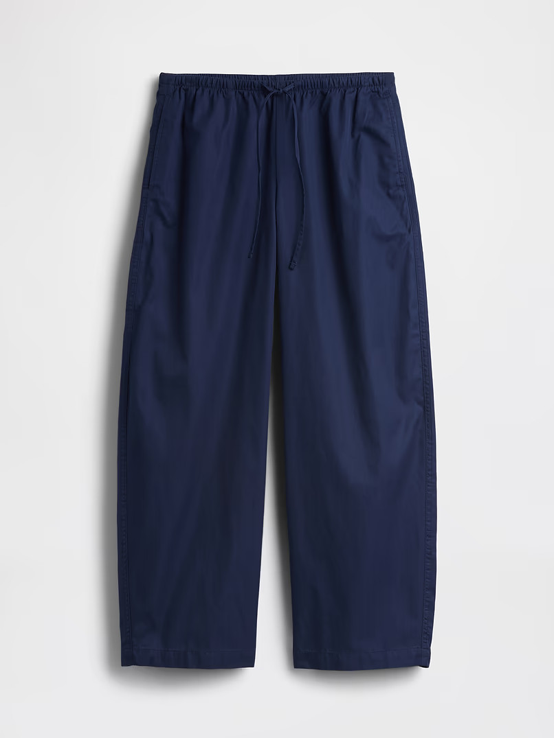 GAP – Poplin Easy Barrel Pants – Sale Off
