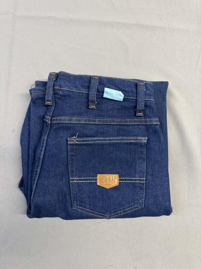Red Kap PD90 Men’s Dura-Kap Flex Work Jeans – Prewashed Indigo