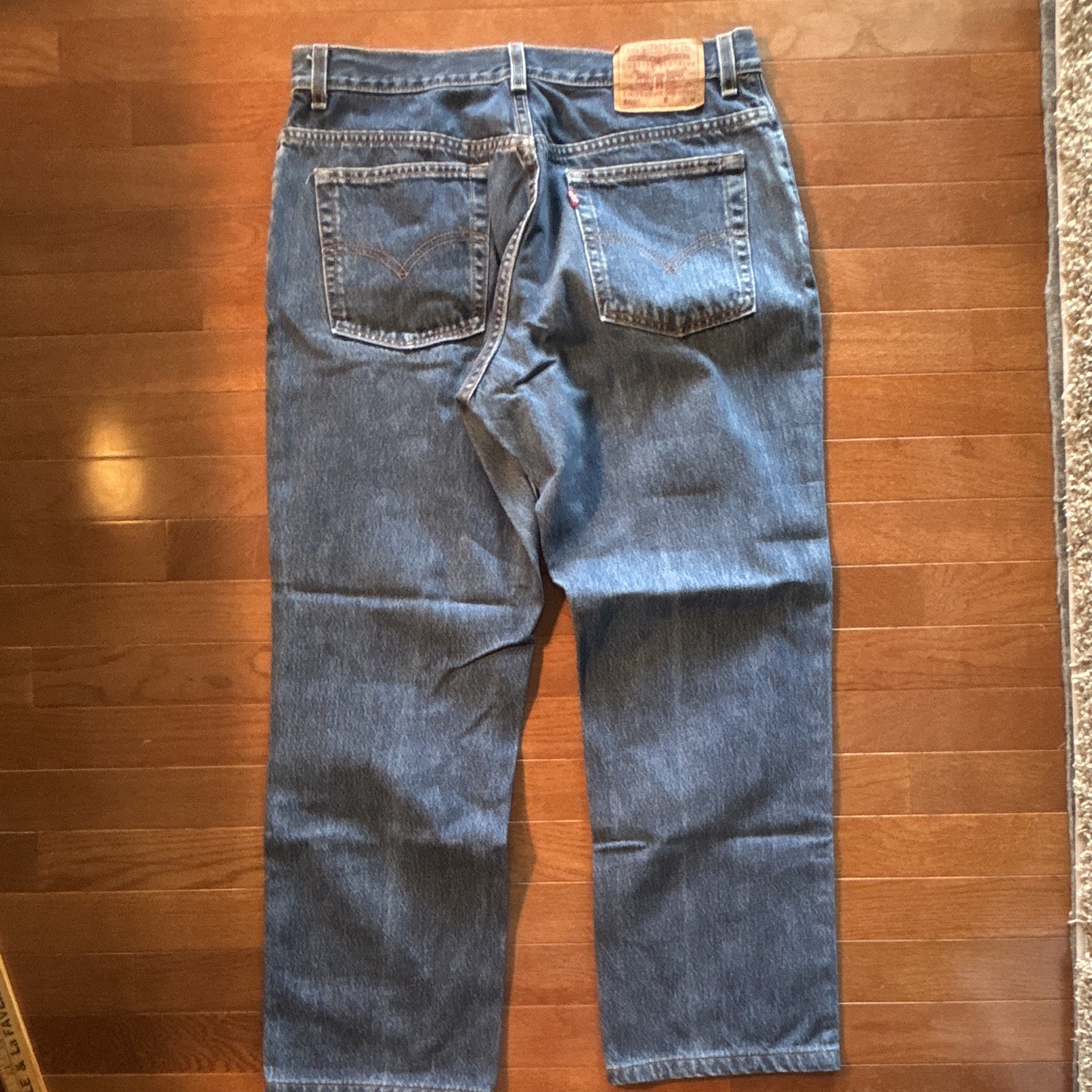 Levi’s VTG USA Women’s High Rise Straight Leg Medium Wash Size 14 MIS M 32×27