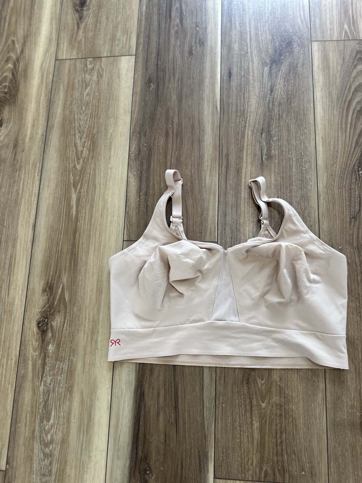 Ruby Ribbon Women’s demiette matte beige bra size 46
