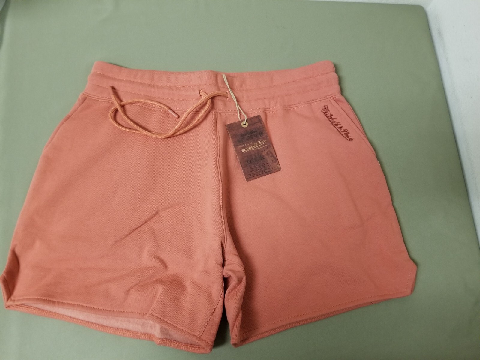 New Mitchell & Ness Womens Branded Essentials Shorts. Retail 50.00
