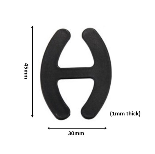 Racer Back Bra Strap Adapter – Bra Converter – Cleavage Enhancer Bra Buckle Clip
