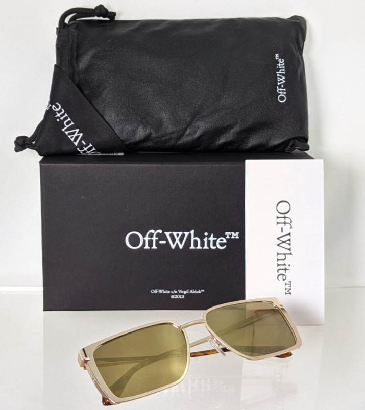 New Authentic OFF WHITE Sunglasses YODER 7676 56mm OERI121