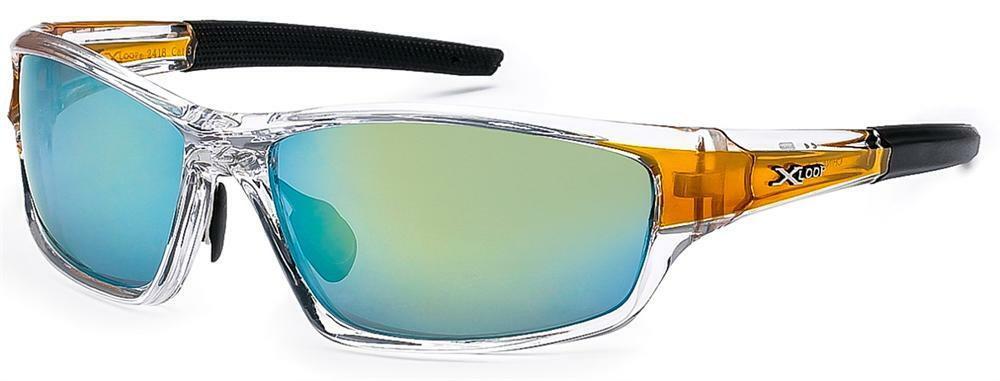 Mens Wrap Around Sunglasses Fashion Designer Rectangular Shades Sport Golf