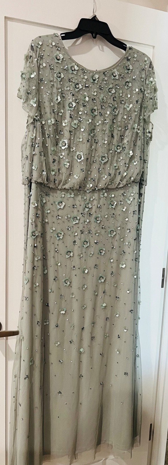adrianna papell Mint Green dress size 20w maxi