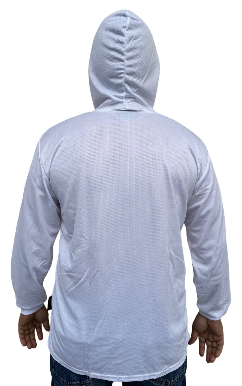 Painters Hoodie White High Visibility Shirt / Air Cooling Flow