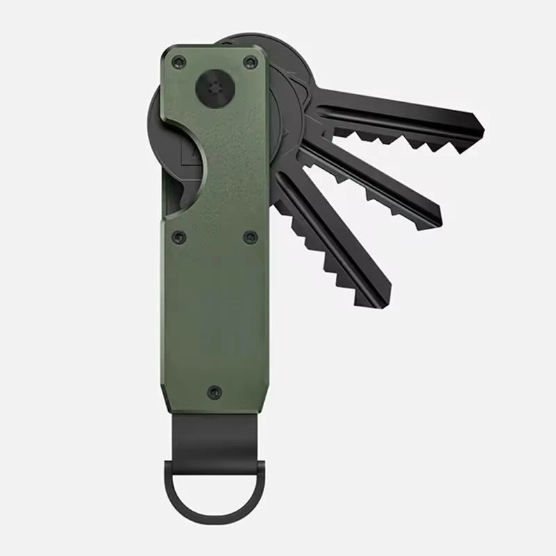 Key Organizer Compact Holder Metal Key Chain Minimalist Key Case Holder for Keyc
