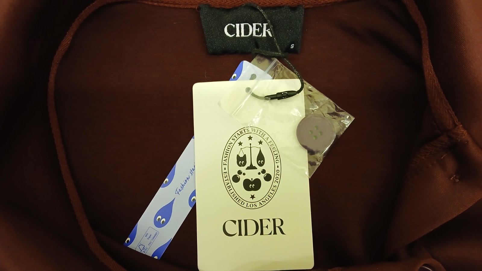 Cider Maroon Blouse size S