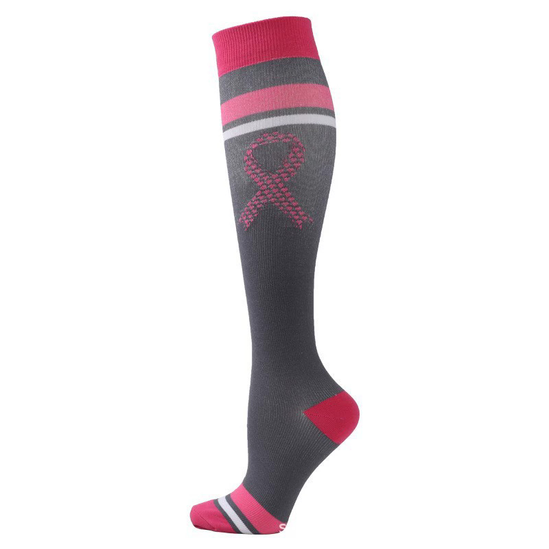 6 Pairs Women Compression Socks Knee High 20-30 mmHg Support Medical Stockings