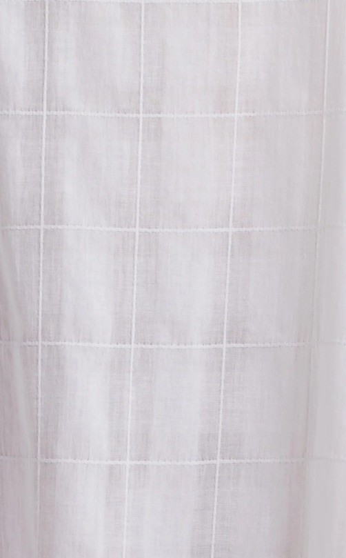 Papinelle Ivy Ruffle Organic Cotton Short Nightgown White NWT Size Small
