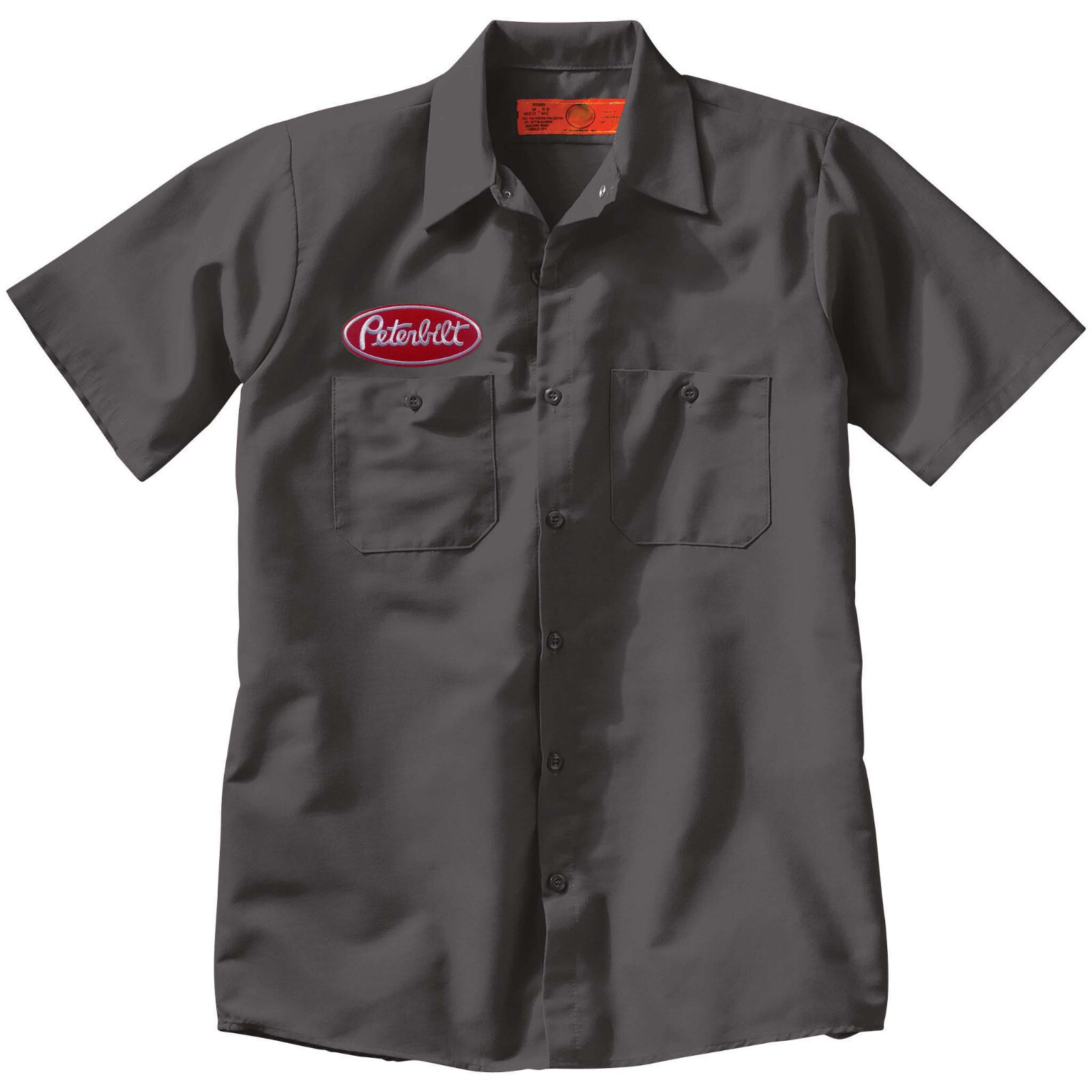 PETERBILT Truck Embroidered PATCH + Mechanic WORK SHIRT Trucking