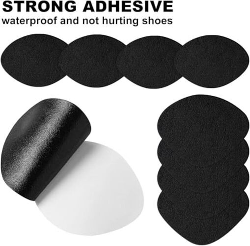 4Pair Shoe Patches for Holes, Self-Adhesive Shoes Heel Repair, Hole Repair 8Pcs