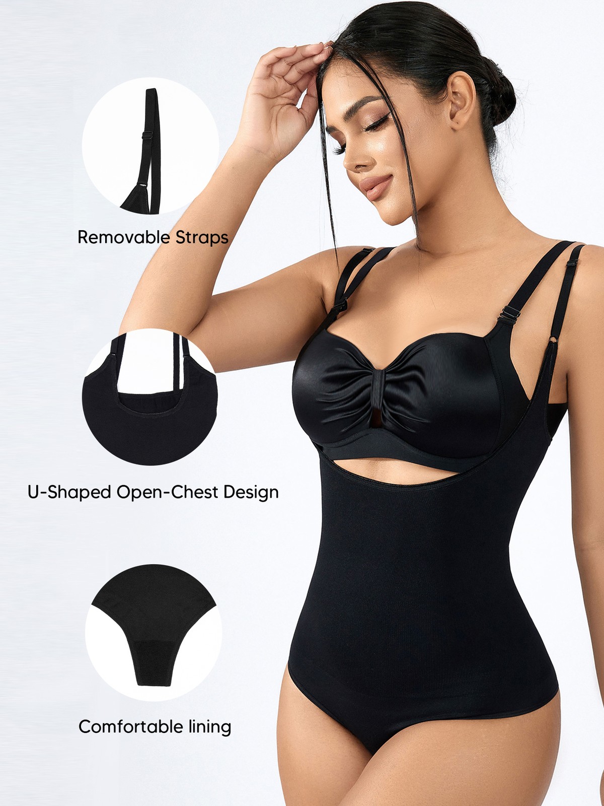 Fajas Colombianas Body Shaper Reductoras Levanta Cola Post Surgery Shapewear US