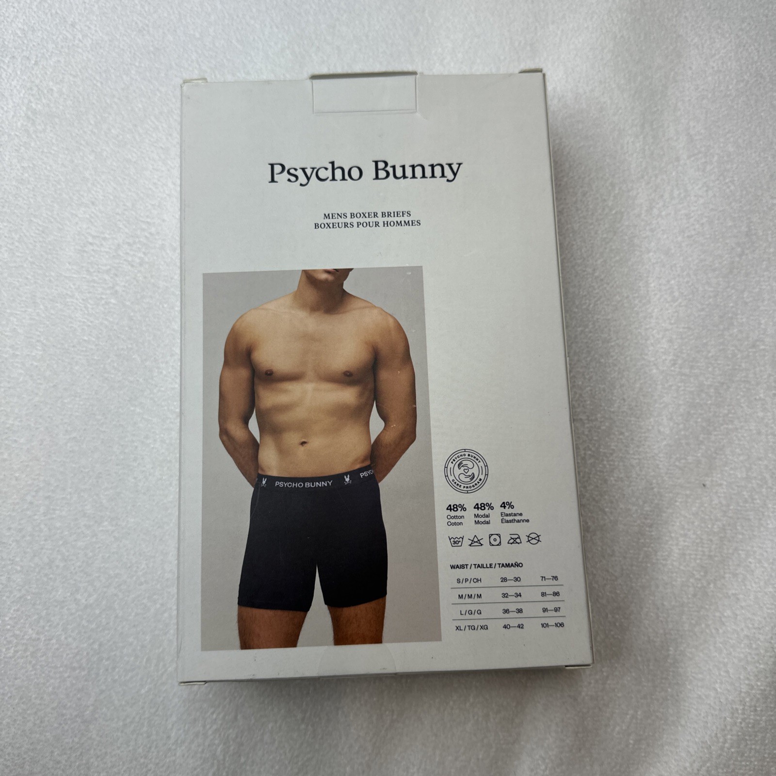 NWT Men’s Psycho Bunny Boxer 3 Pack Multicolor M