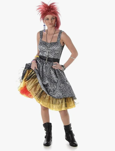 Pop Star – Cyndi Lauper – 1980’s – Pop Star – Costume – Women – 4 Sizes