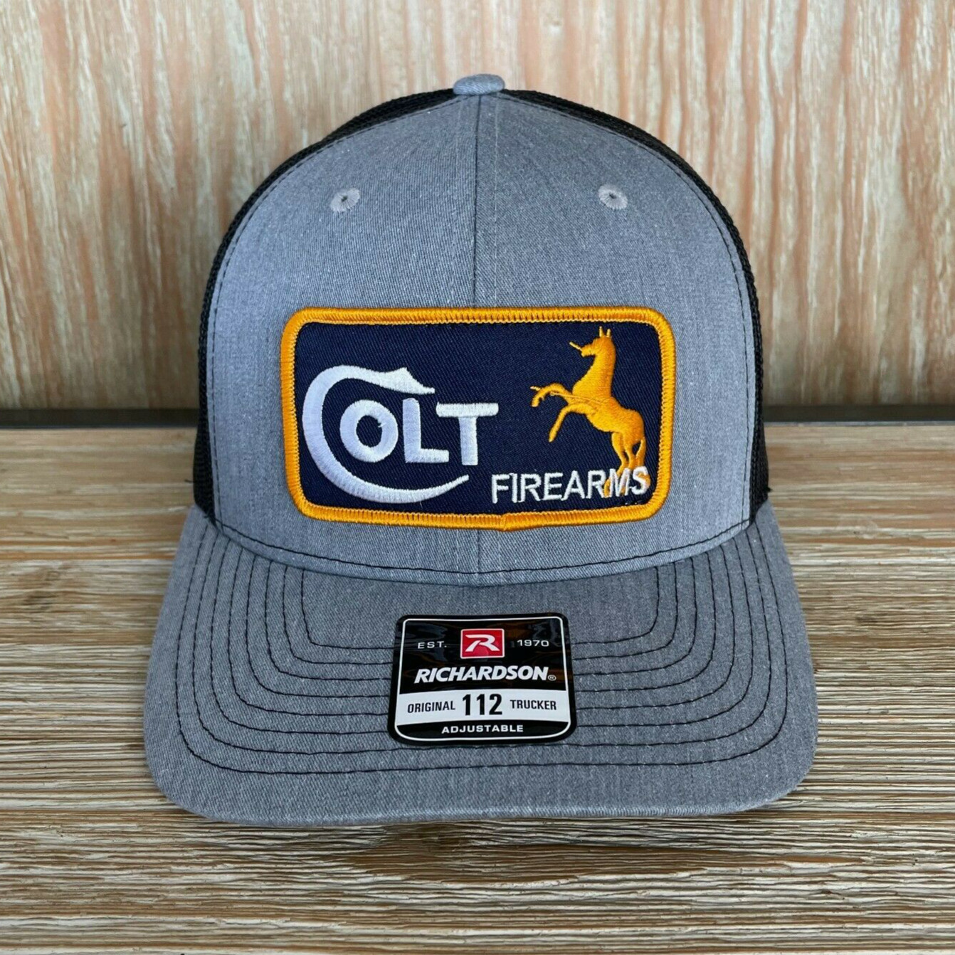Colt Firearms Vintage Patch Hat – Richardson 112 Trucker Cap