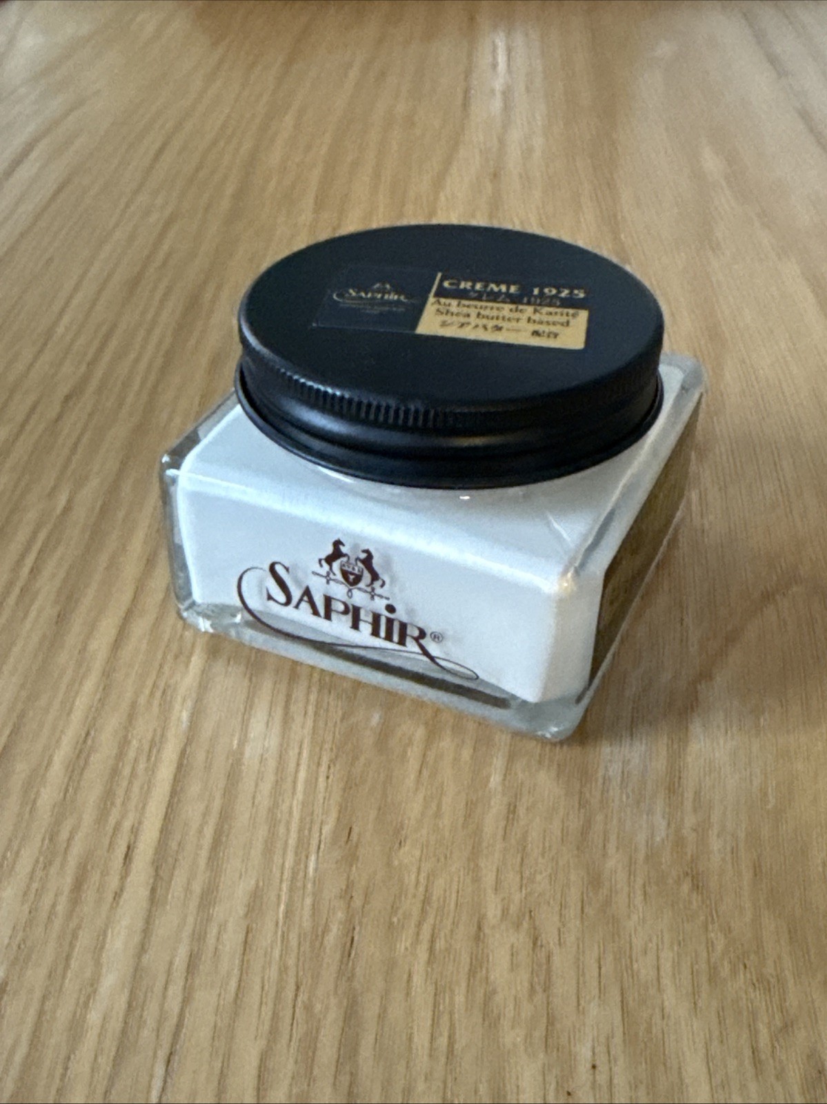 Saphir Medaille D’or Creme 1925 Blanco #21 Leather Shoe Polish