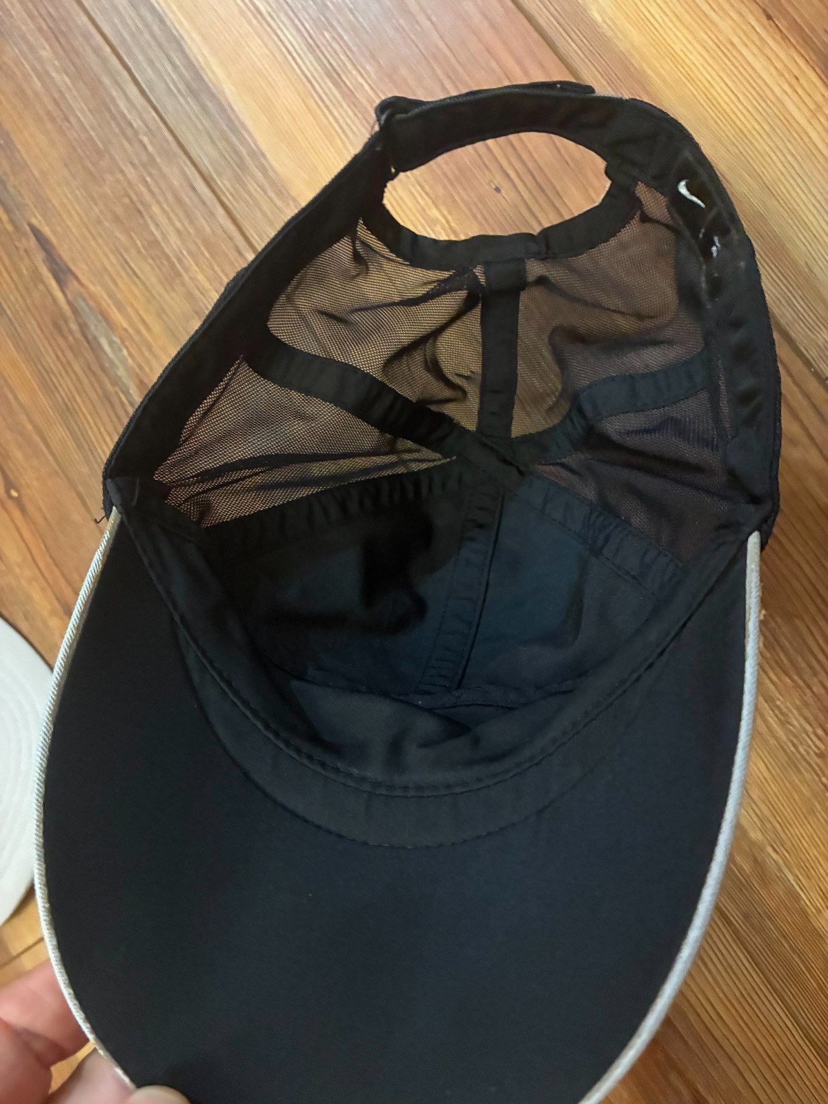 Nike Tailwind Dri-FIT Black Running Golf Cap Hat Swoosh Logo Strapback🔥FASTSHIP
