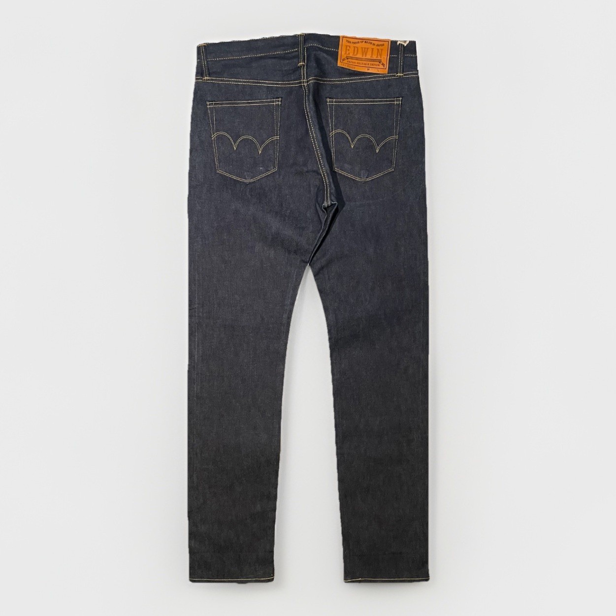 Edwin ED-80 Slim Tapered Nihon Menpu Japan Selvage (shrink to fit) Raw W32 L34