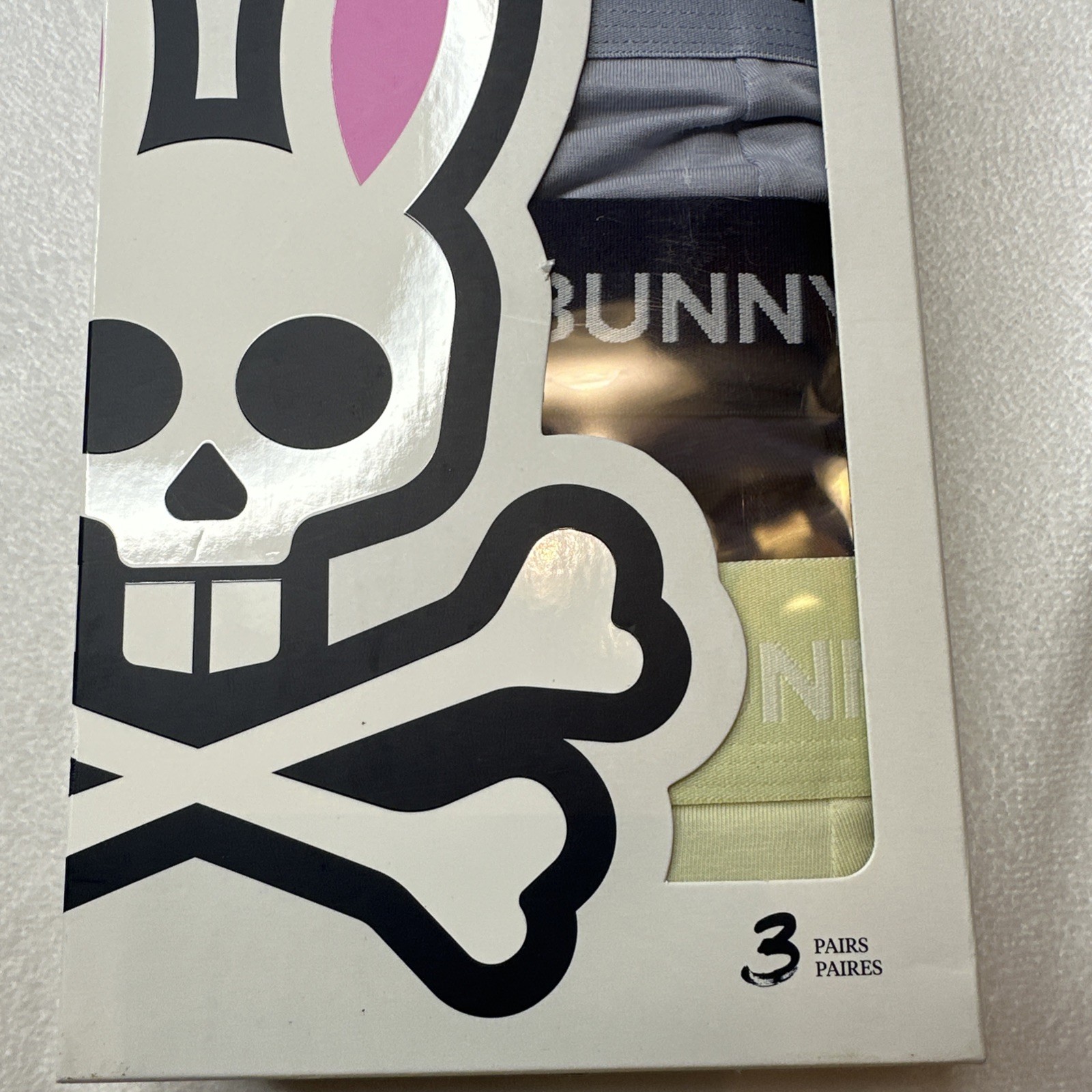 NWT Men’s Psycho Bunny Boxer 3 Pack Multicolor M