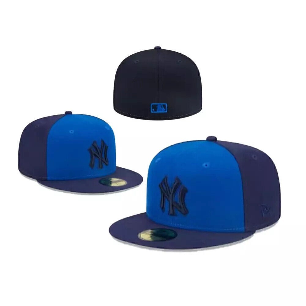 York Yankees Basic New 59fifty Fitted Hat NY Baseball Era Men’s Cap MLB Stitche