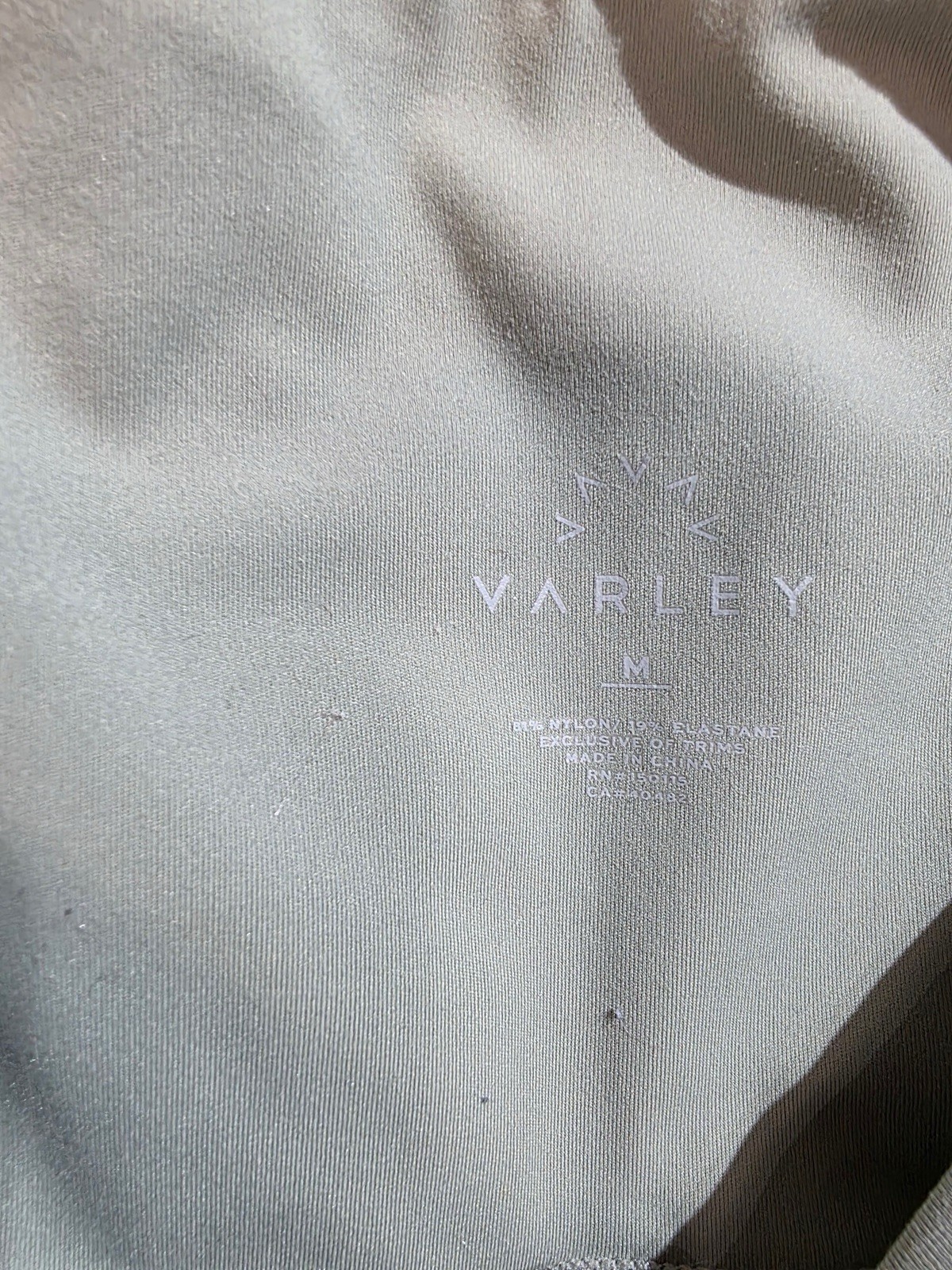 Varley Women’s High-Rise Leggings Green Size M – 81% Nylon 19% Elastane