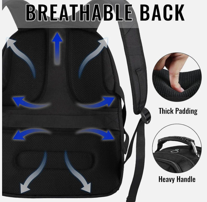 Travel Backpack Extra Large 50L Laptop Backpacks for Men Women Water…