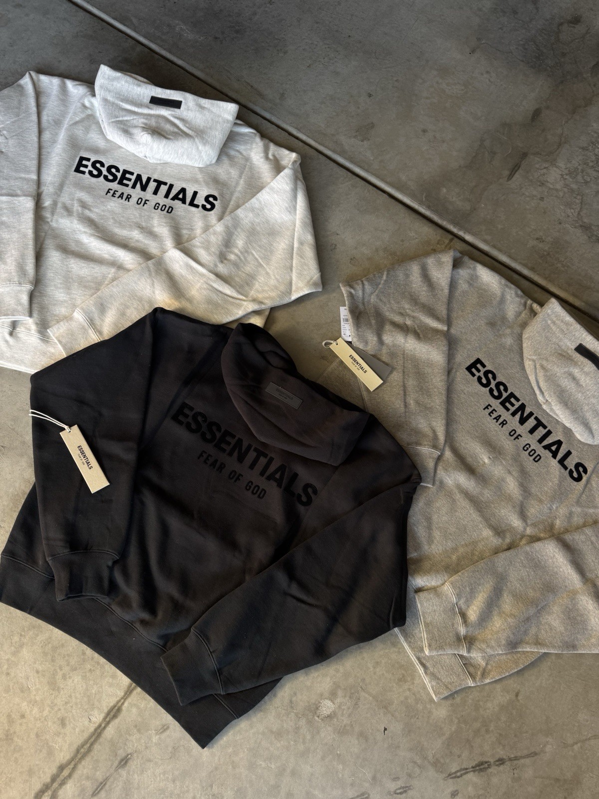 FEAR OF GOD ESSENTIALS HOODIES FW22 – All COLORS & SIZES