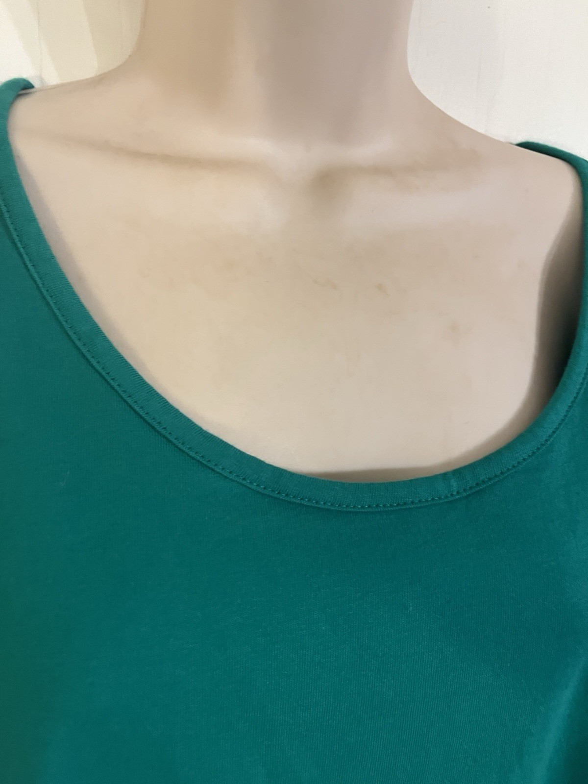 Roman’s Women’s T-Shirt Size 26 / 28 (Roman’s Sz 2X) Green, 100% Cotton