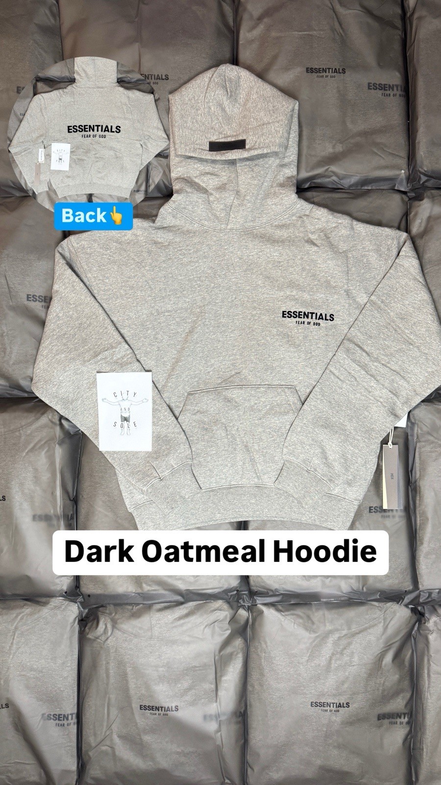 Fear Of God Essentials Hoodies – AUTHENTIC – All Colors and Sizes