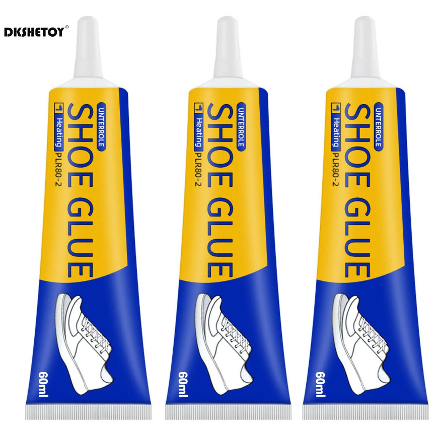 3pcs 60ml Super Strong Waterproof Shoe Repair Glue for Sneakers & Leather – NEW