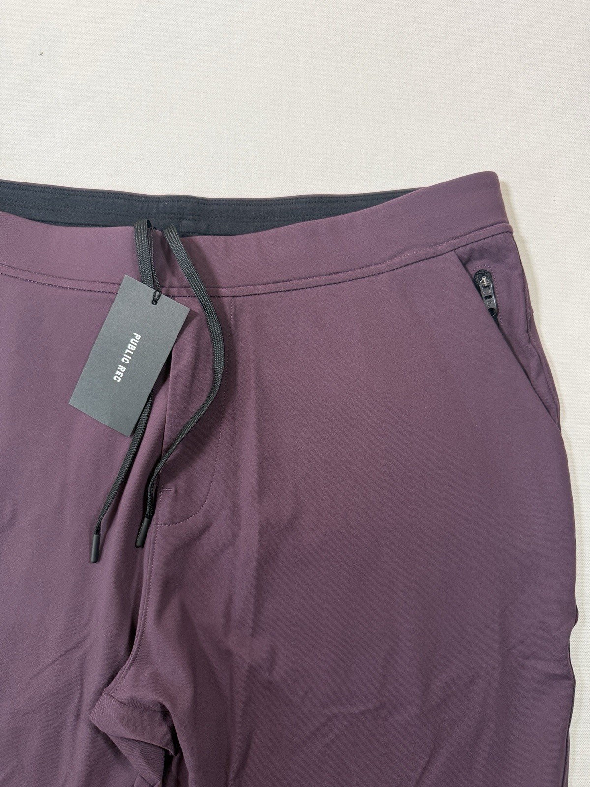 Public Rec Jogger Pants Mens 38×30 Blackberry Performance All Day Every Day NWT