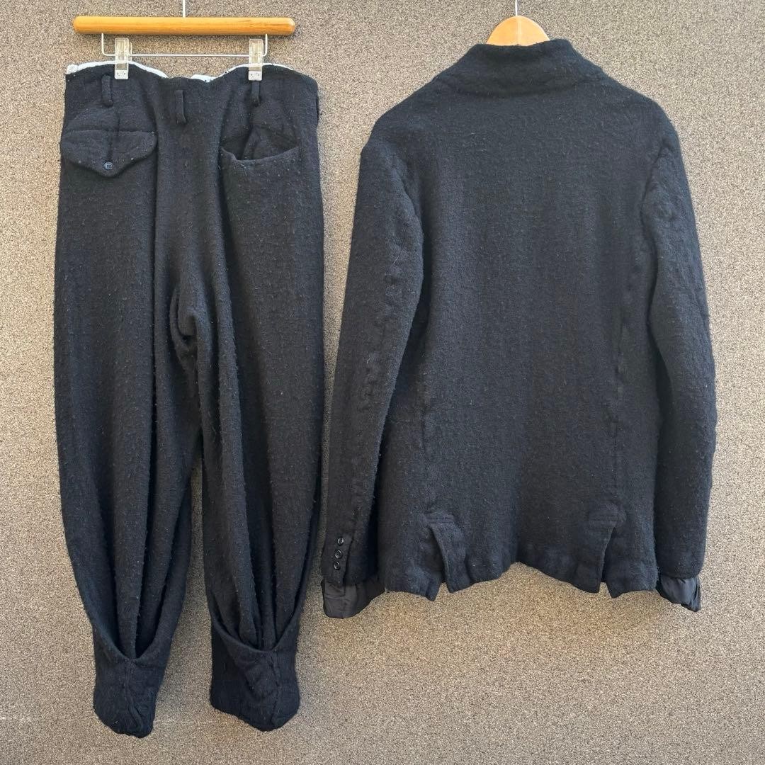 USED COMME DES GARCONS HOMME PLUS 2022 AUTUMN/WINTER SHRINK-FIT SET-UP BLACK G