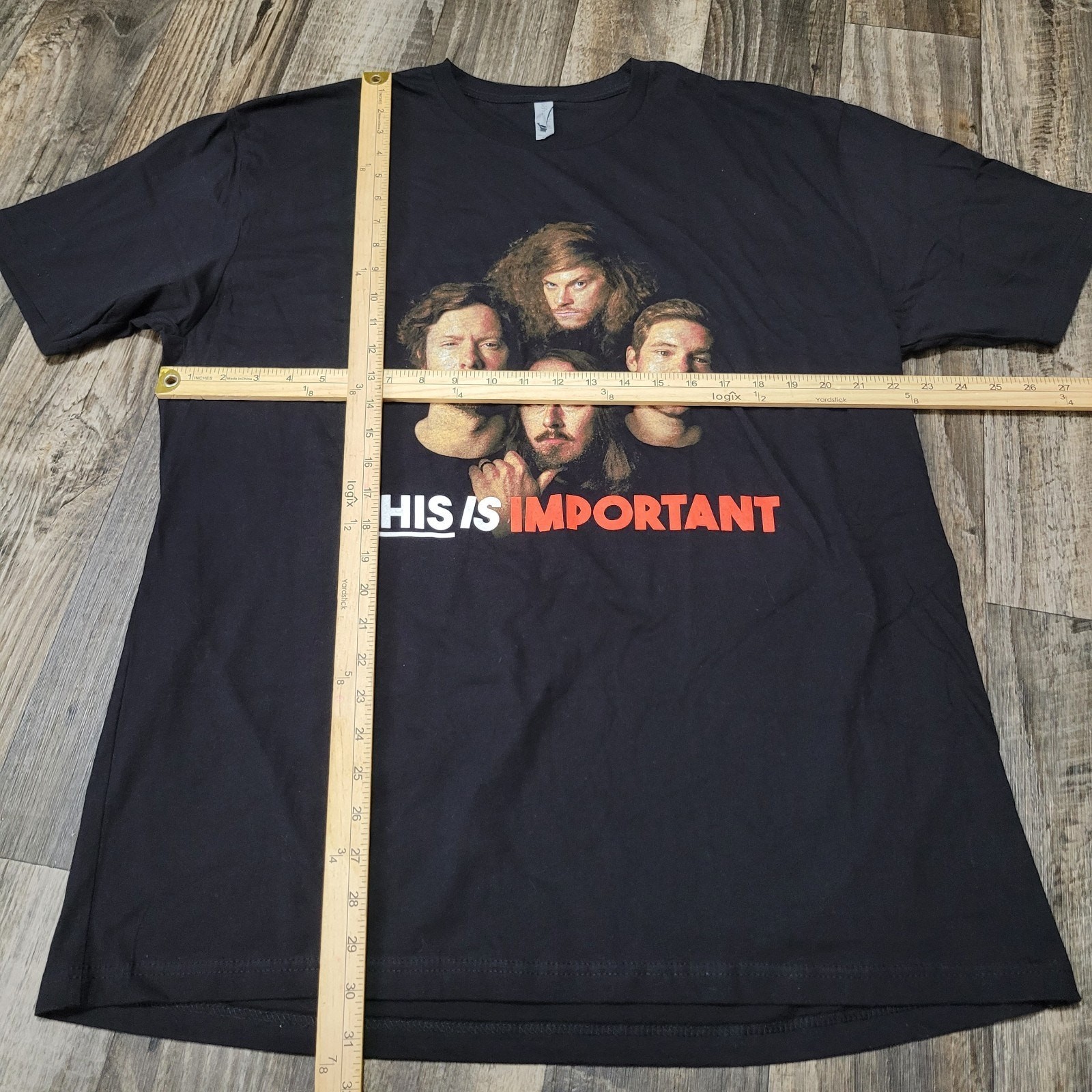 NWOT This is Important Podcast Tour Merch Black Shirt Size XXL Workaholics