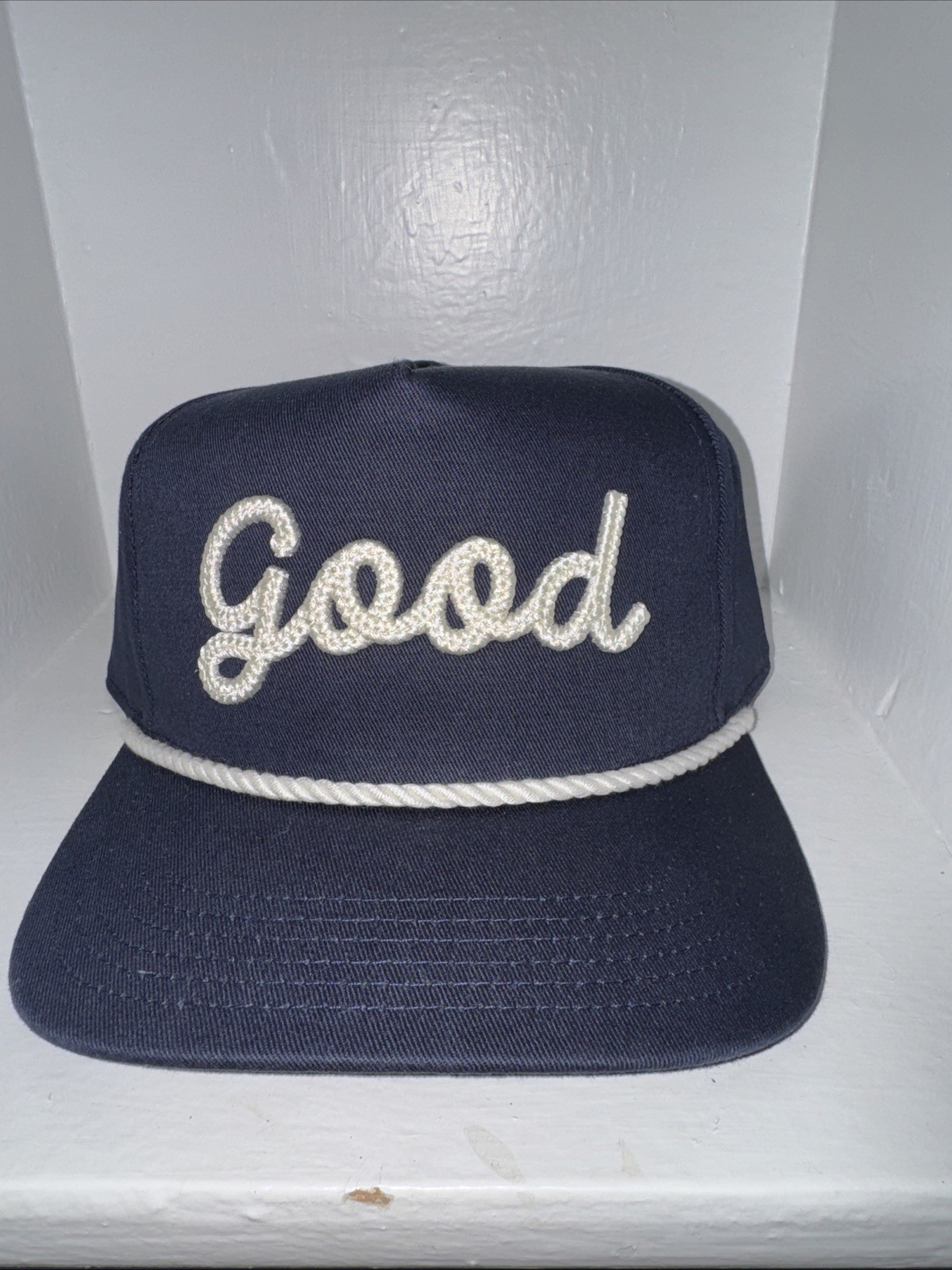 Good Good Golf Saddle Up Scripture Adjustable Snap Back Rope Hat