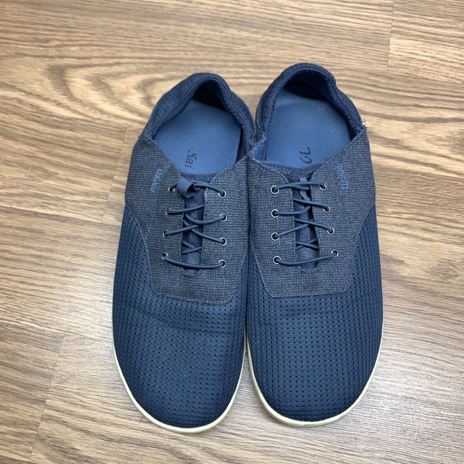 Olukai Nohea Moku Mens Shoes Size 11 Blue Mesh Slip On Casual Sneakers
