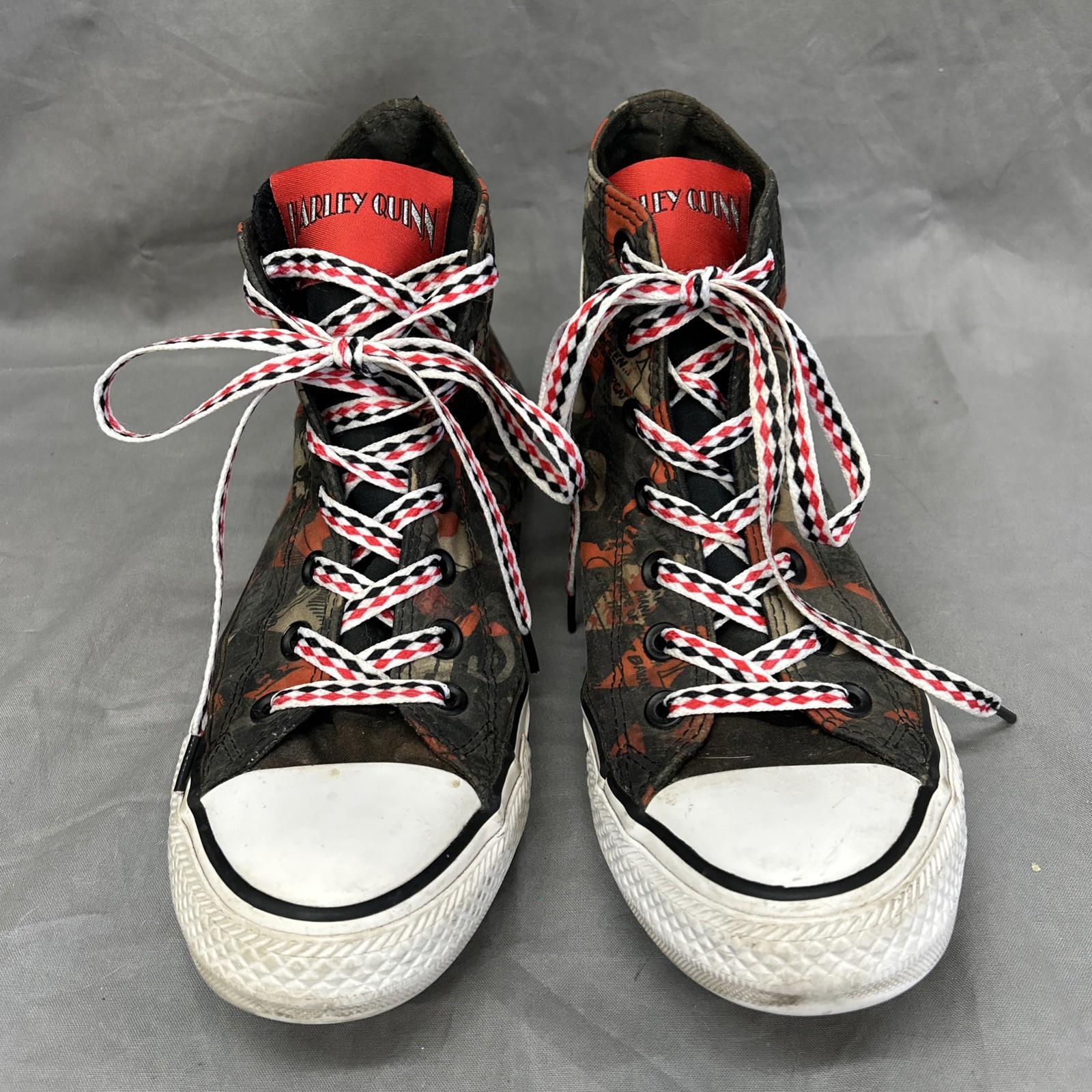 Converse DC Comics x Chuck Taylor All Star High Harley Quinn W8 M6 UK6 Eur39